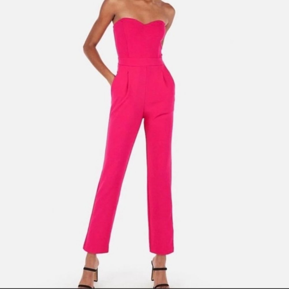 Express - Strapless Hot Pink Jumper